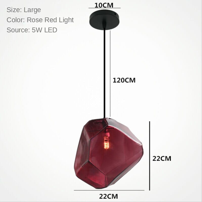 Vellora Aurora Stained Glass Chandeliers With Colorful Glass Panels In Black