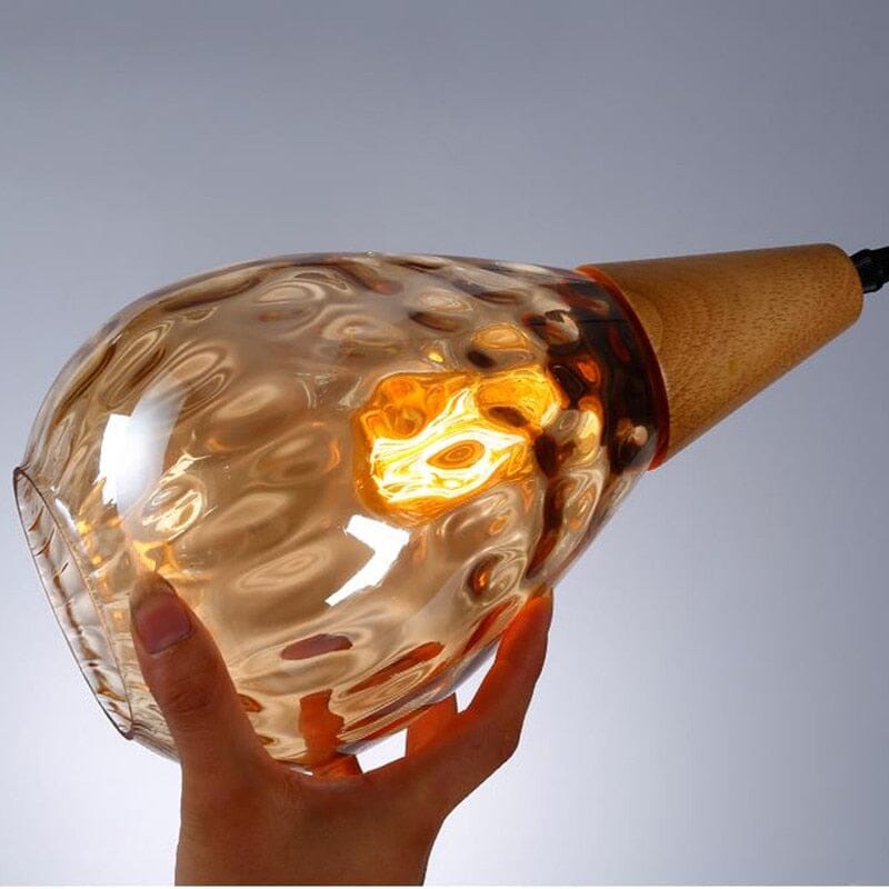 Liora Glass Pendant Lights in Nordic Handmade Style