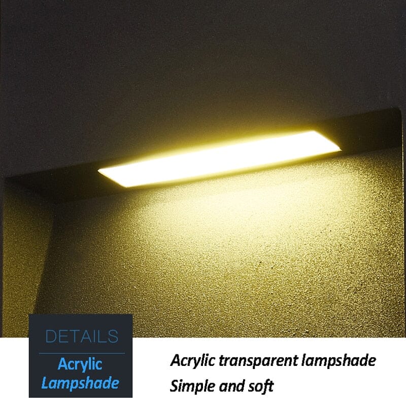 NovaStride Round Outdoor Step Light Waterproof for Pathways and Steps