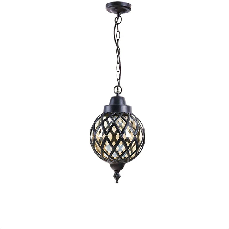 Arborae Outdoor Waterproof Chandelier With Grape Rack