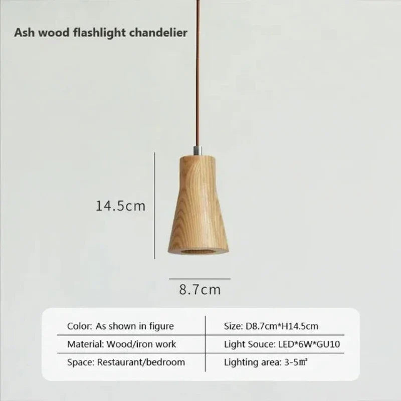 Lindora Wooden Nordic Pendant Light For Cozy Interiors