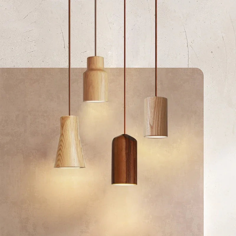 Lindora Wooden Nordic Pendant Light For Cozy Interiors