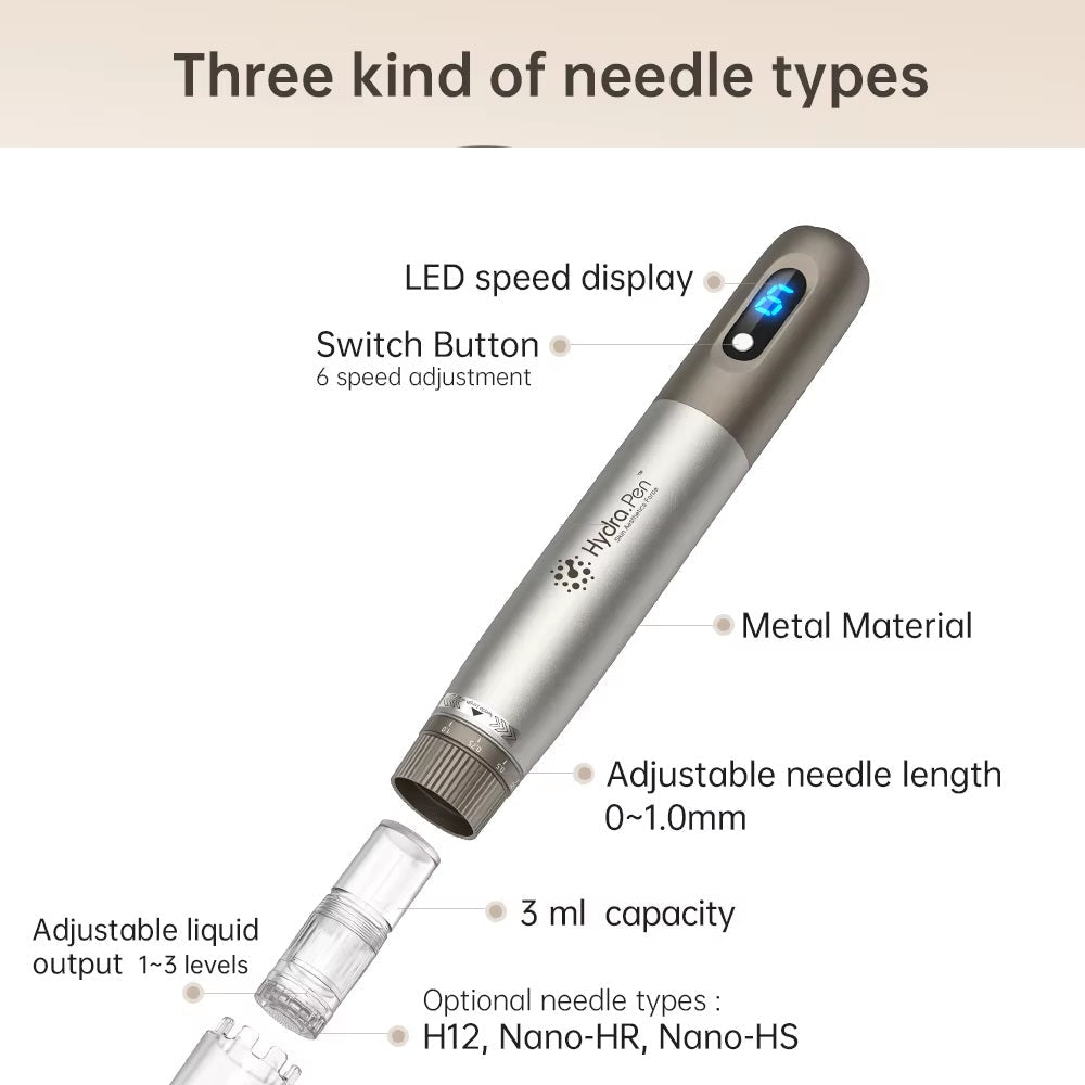 Pokročilý microneedlingový pero Hydra H3