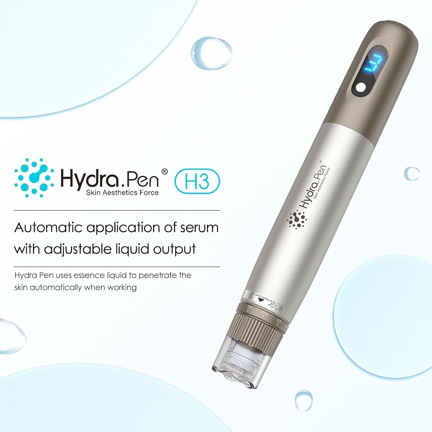 Pokročilý microneedlingový pero Hydra H3