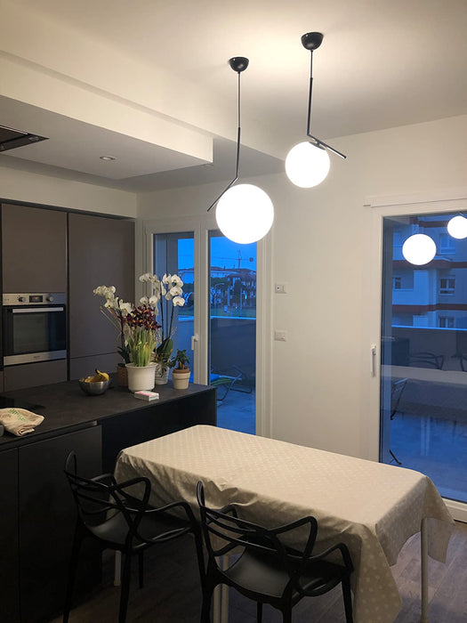 NovaLume gömb függeszték opálüveg diffúzorral