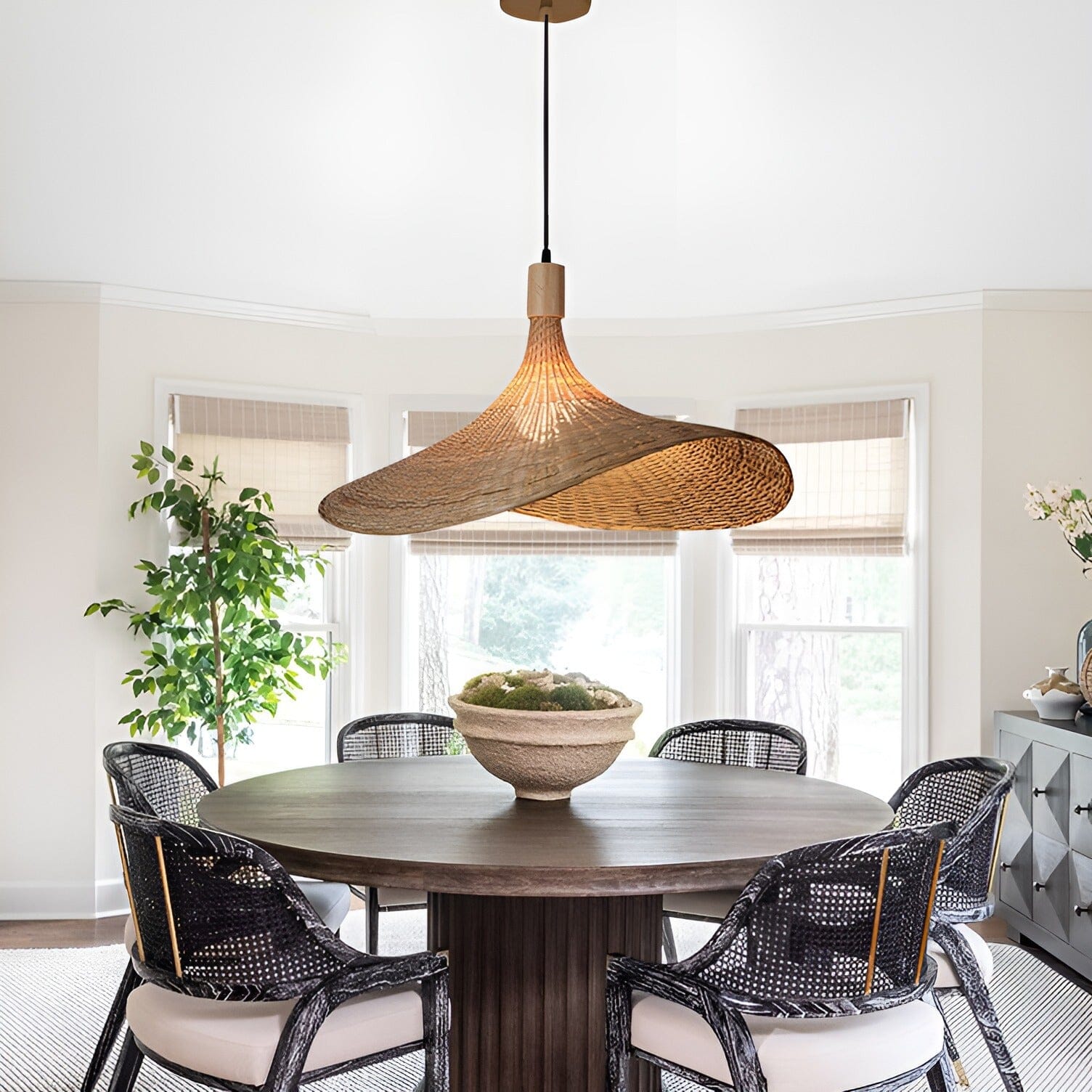 مصباح رين الخيزران