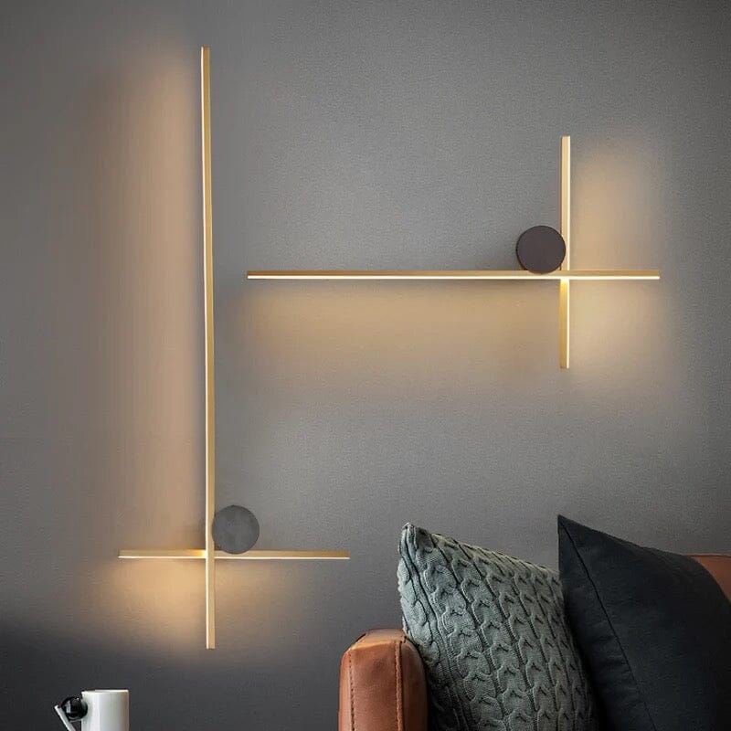 Kairo Brass Inspired Copper Wall Lamp Postmodern Style