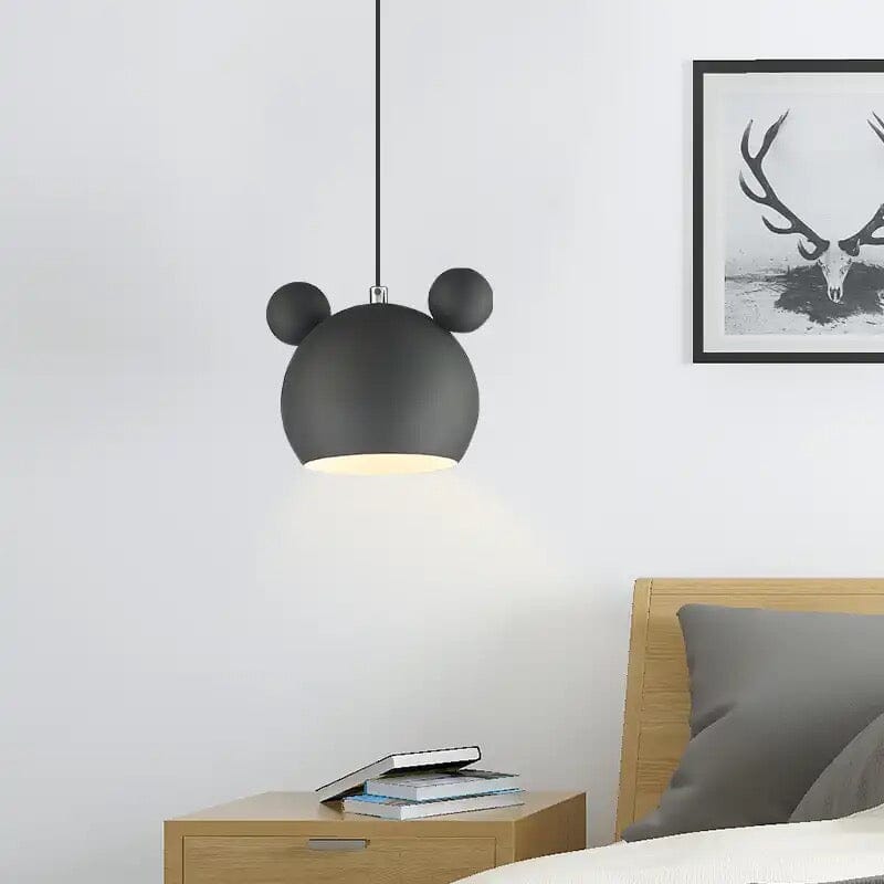 Nylera Mouse Pendant Light for Kids Rooms and Nurseries