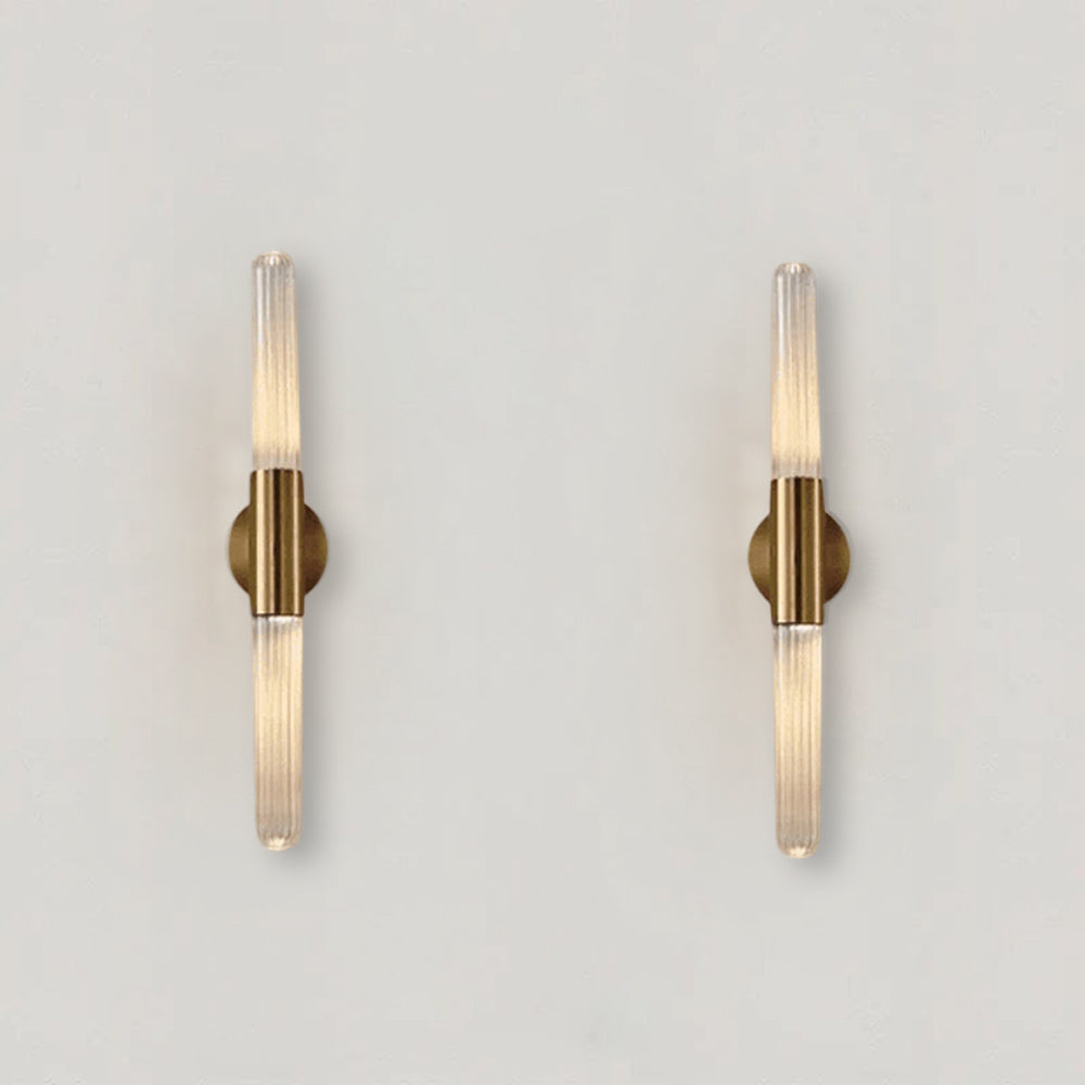 Nisa skleněná stojací lampa