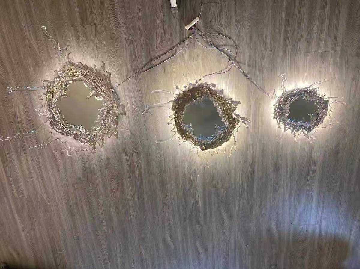 مصباح مرآة LED برذاذ الماء