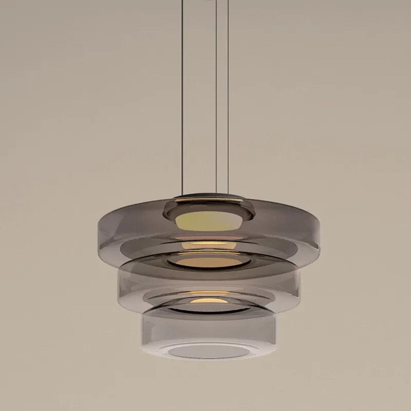 Fjord Glass Pendant Light for Modern Interiors with Soft Cozy Glow