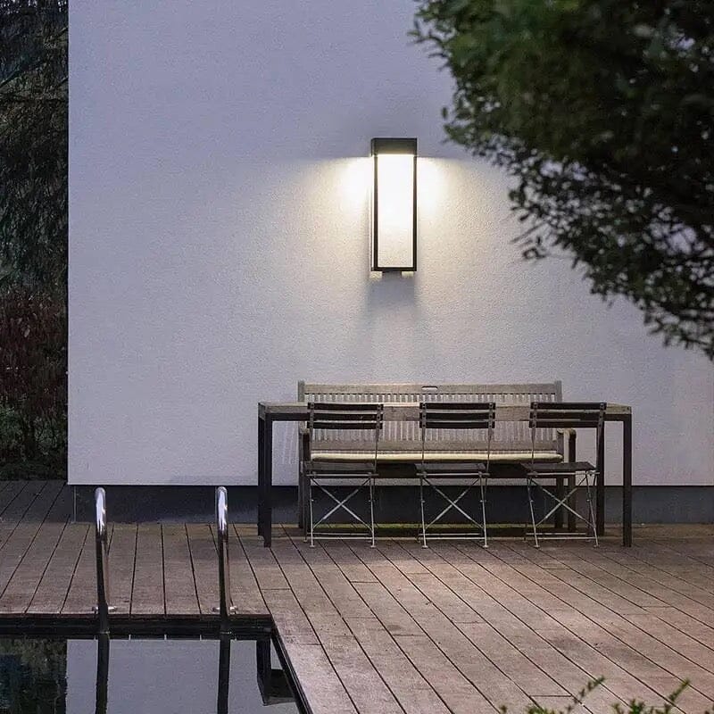 Lunora Nordic Outdoor Wall Light for Gardens and Patios Ambience