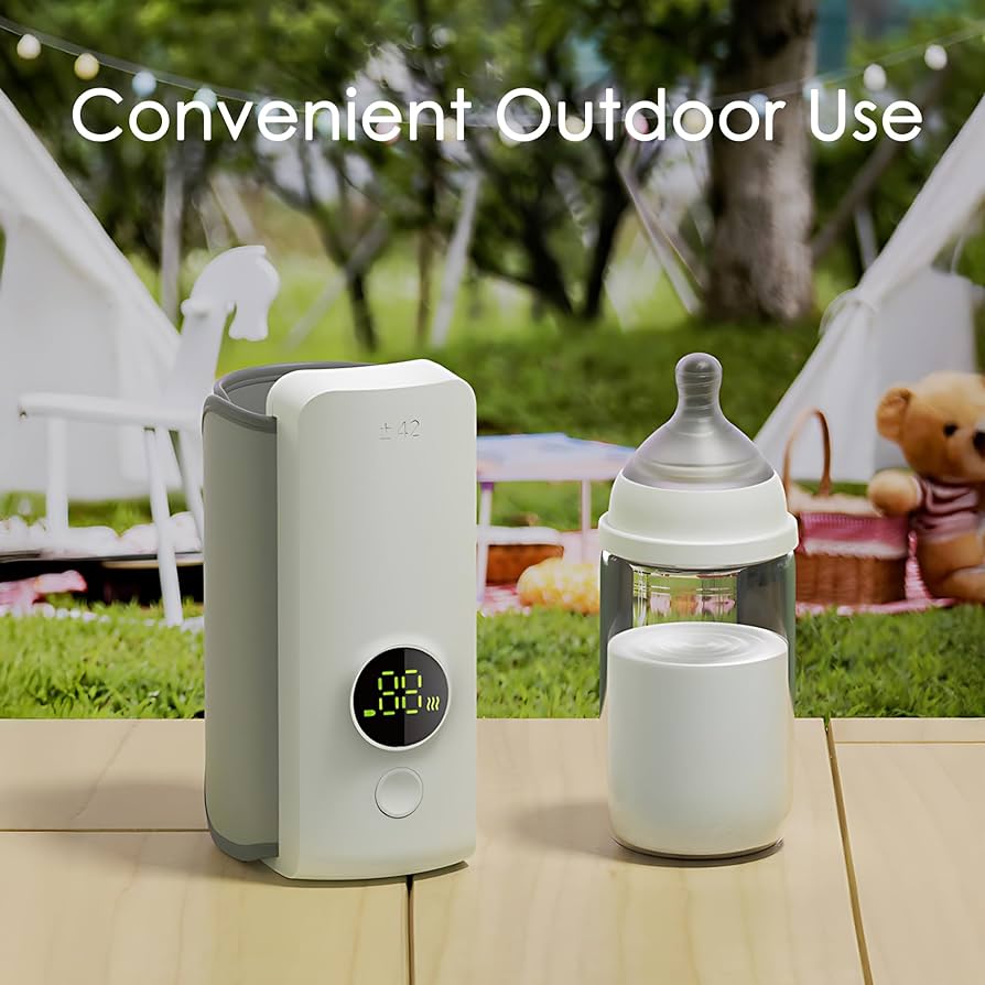 Portable Bottle Warmer – Compact & Convenient Baby Bottle Heater for On-the-Go Use