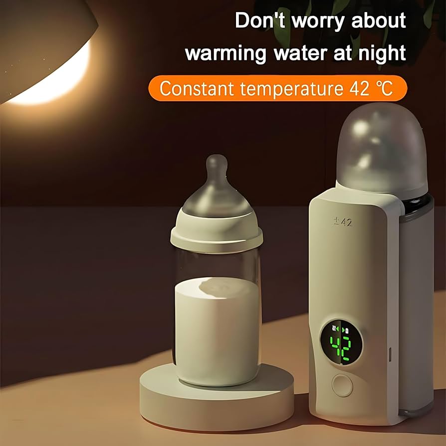 Portable Bottle Warmer – Compact & Convenient Baby Bottle Heater for On-the-Go Use