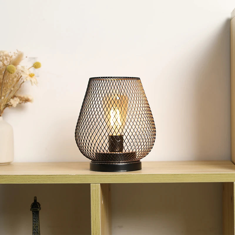 Lámpara de mesa industrial a batería