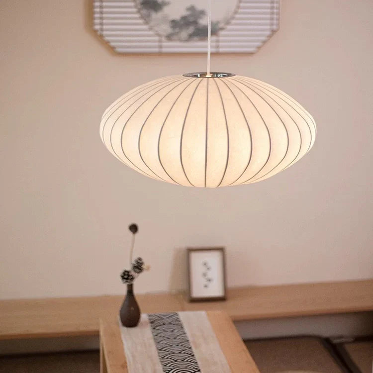 Japandi pendant lamp bedroom