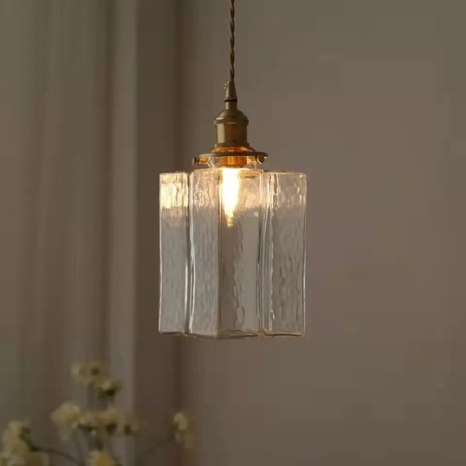 HarmonyHue - Vintage glass pendant light