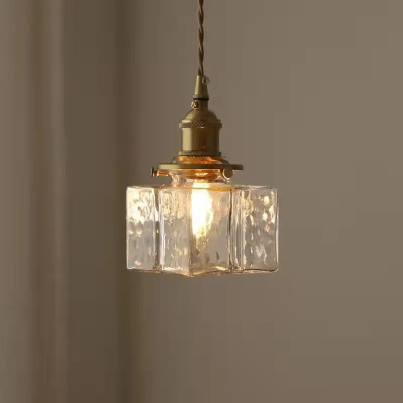 HarmonyHue - Vintage glass pendant light