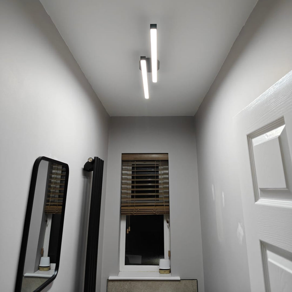 LED Ceiling Light for Living and Hallways | Flush Mount with Adjustable Colour Temperature
