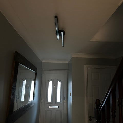 LED Ceiling Light for Living and Hallways | Flush Mount with Adjustable Colour Temperature