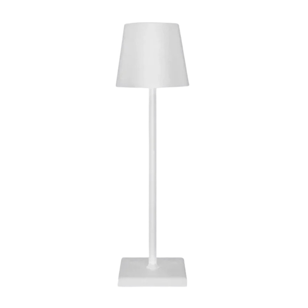 Candeeiro de mesa LED recarregável para exterior