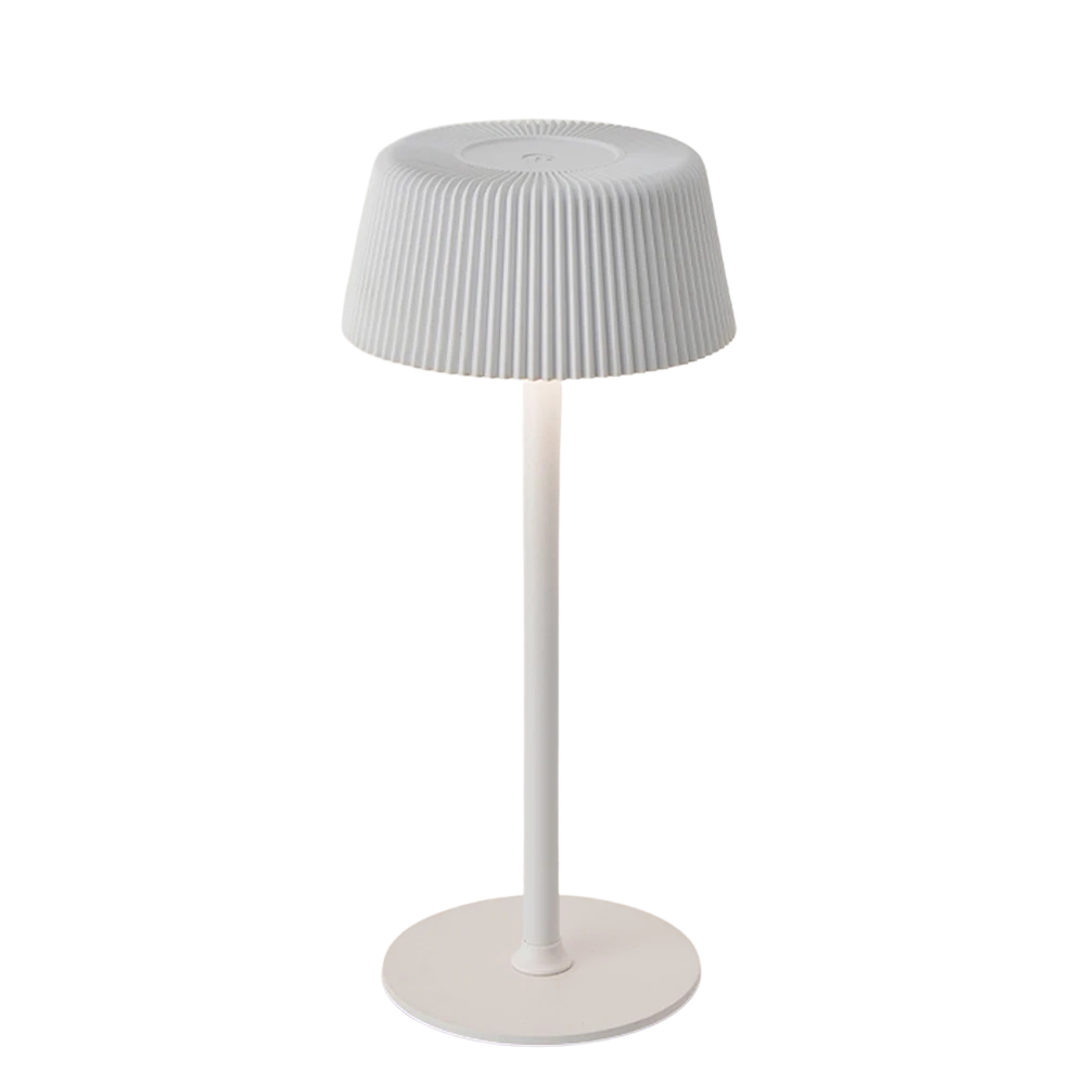 Candeeiro de mesa LED com bateria e ecrã tátil