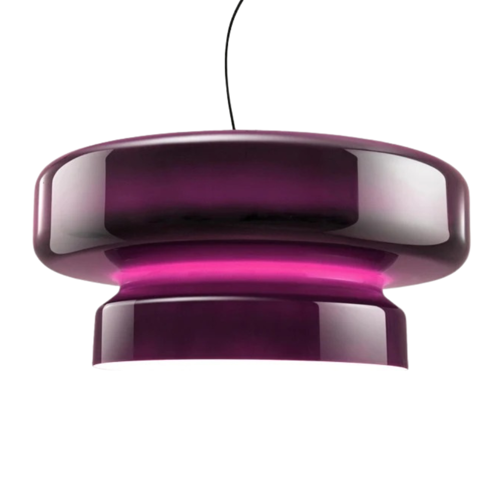 Layered pendant lamp