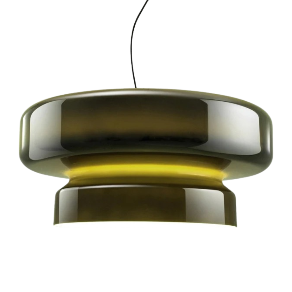 Layered pendant lamp