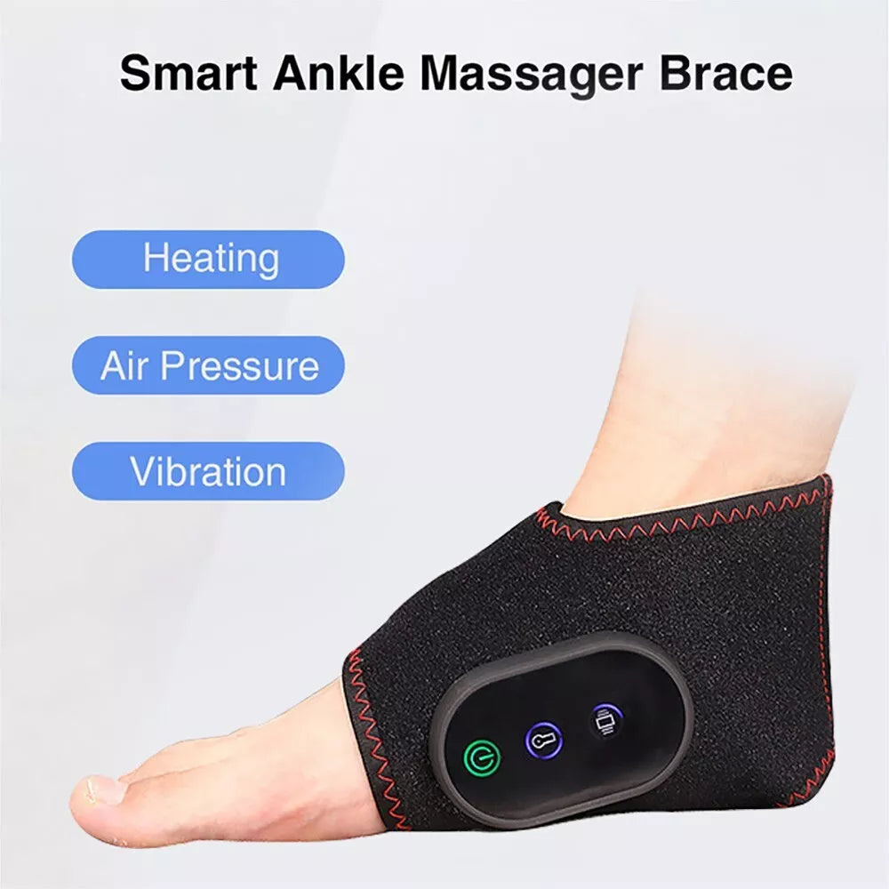 Leg Massager | Heated Wireless Compression Wrap for Office