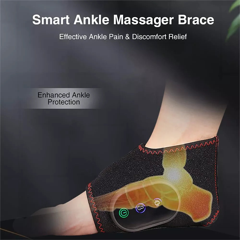 Leg Massager | Heated Wireless Compression Wrap for Office