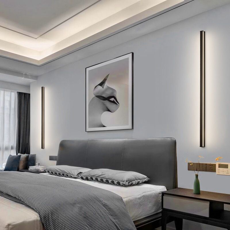 LineaLicht | LED Wall Light – Modern Linear Minimalist Lamp, Horizontally & Vertically Mountable, for Living Room, Hallway & Bedroom