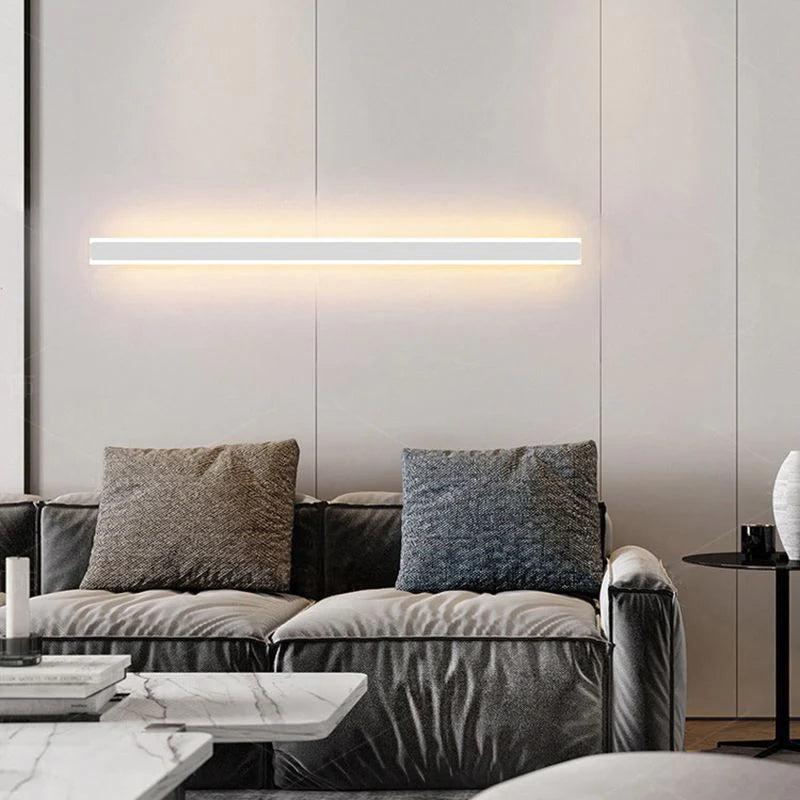 LineaLicht | LED Wall Light – Modern Linear Minimalist Lamp, Horizontally & Vertically Mountable, for Living Room, Hallway & Bedroom