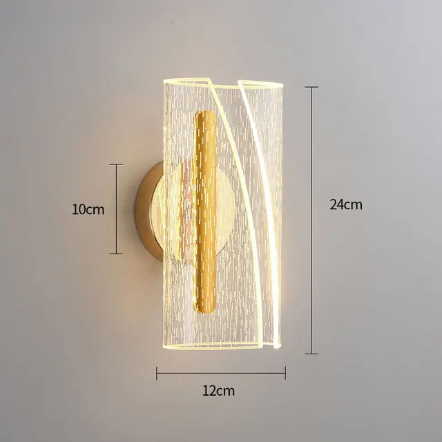 NordraGlow Nordic LED vegglampe med minimalistisk design