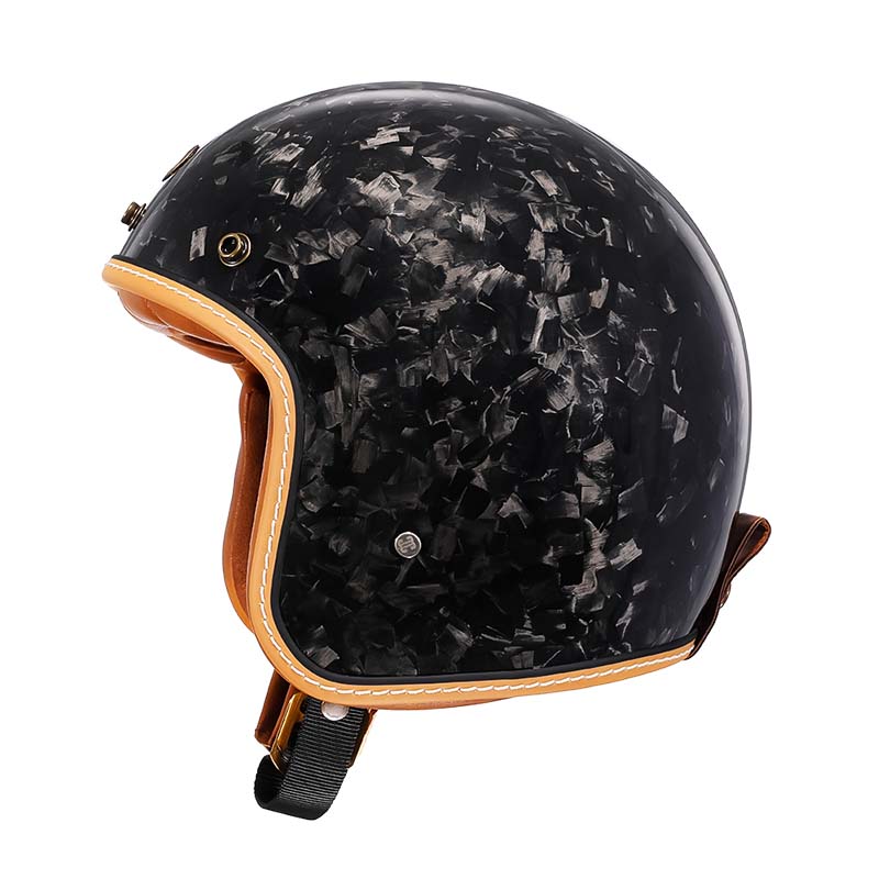 Nízkoprofilová vintage motocyklová helma BK39