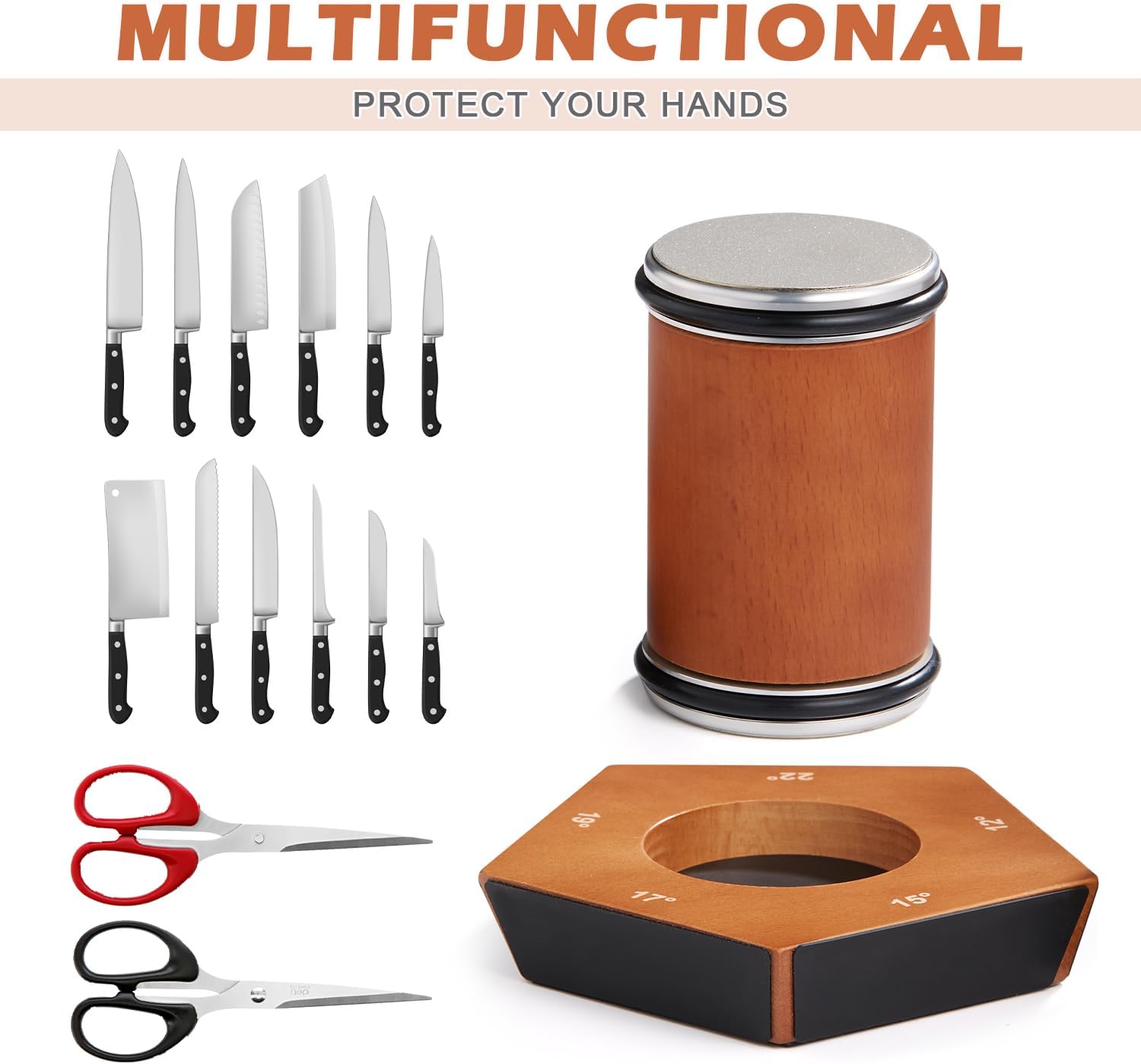 Manual diamond roller meter sharpener - Sharproll