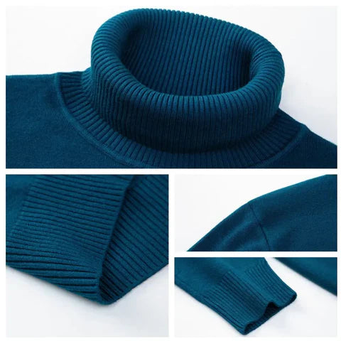 Elijah™ - Vlněný rolákový svetr