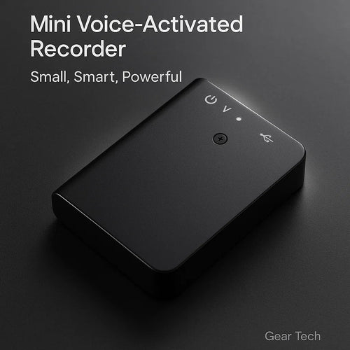 Miniature Voice Recorder – Small, Discreet, and Powerful Audio Capture | Perfect for Stealth Recording and Voice Activation