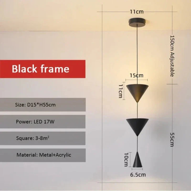 Varellia Minimalist Slim Pendant Light For Modern Homes