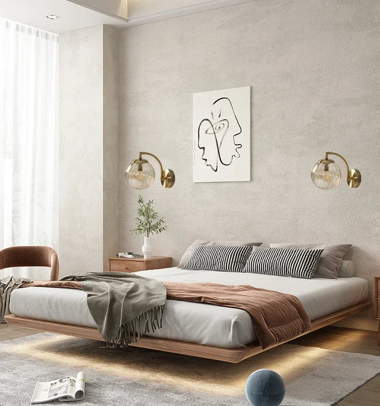 أوريليا جلو – مصباح حائط زجاجي عصري