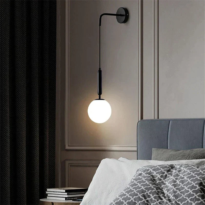 Averin | Moderne glass vegglampe for moderne rom