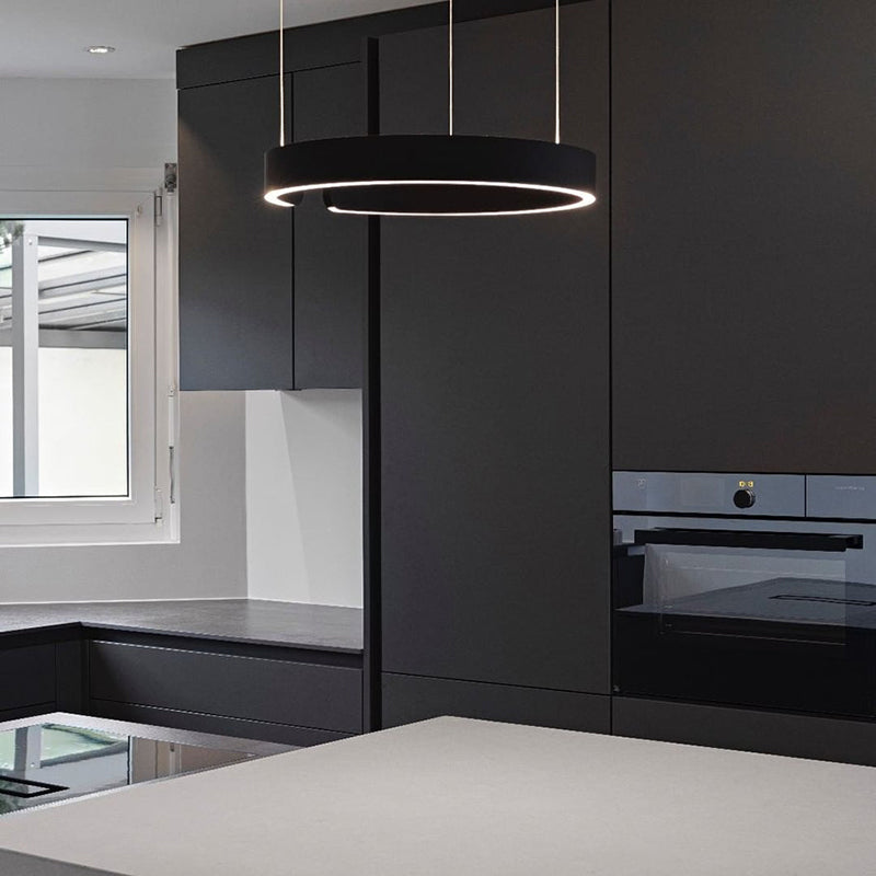 Modern Circular LED Pendant Lamp | Sleek Statement for Every Space