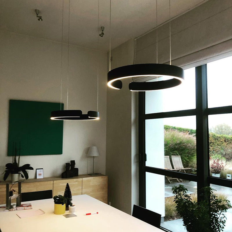 Modern Circular LED Pendant Lamp | Sleek Statement for Every Space