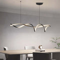 Modern LED chandelier - Black 0
