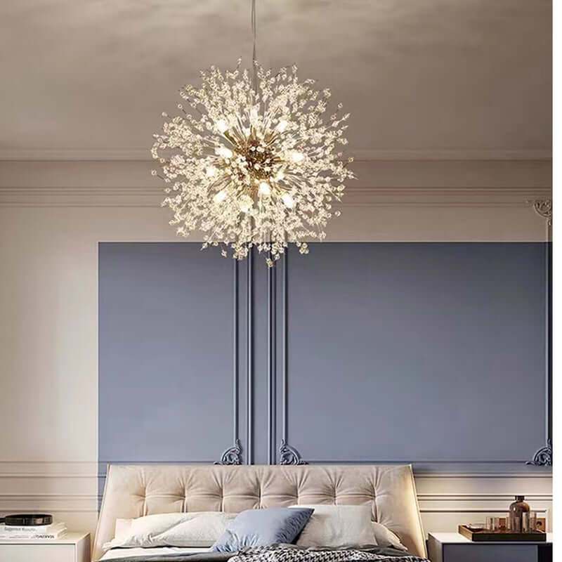 Modern LED crystal pendant light 1