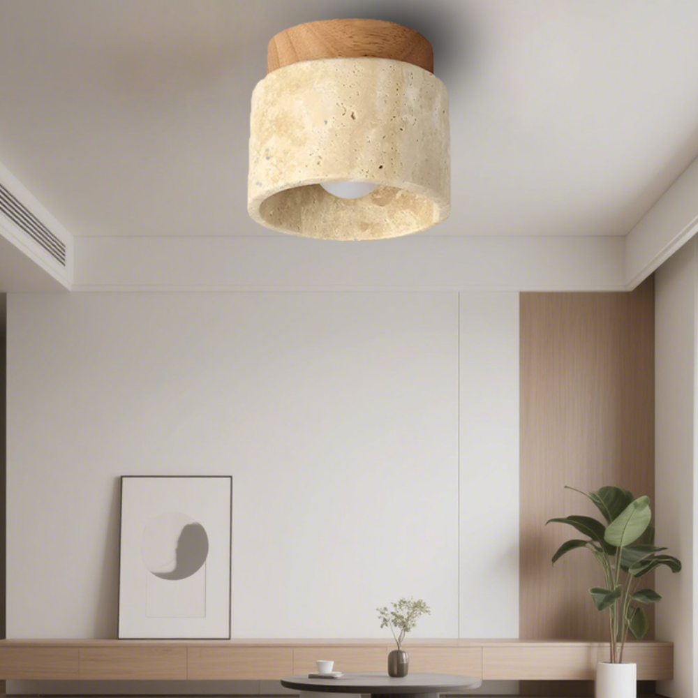 Modern ceiling light in cream style - Creative design for living room and bedroom