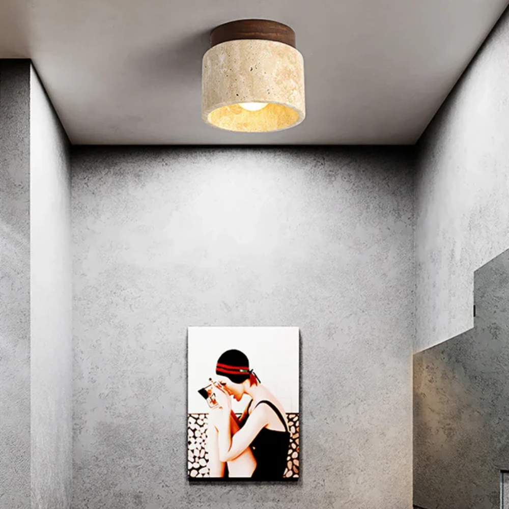 Modern ceiling light in cream style - Creative design for living room and bedroom