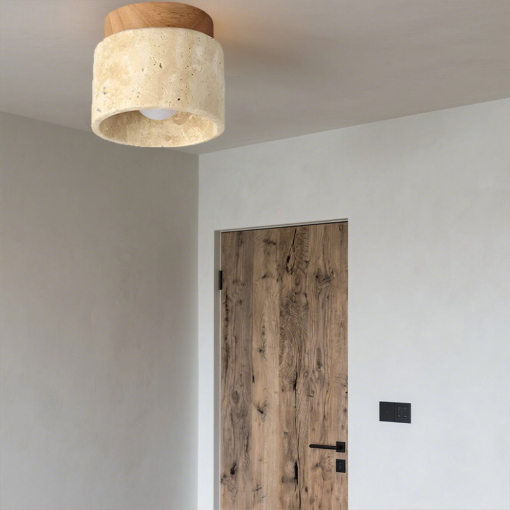 Modern ceiling light in cream style - Creative design for living room and bedroom