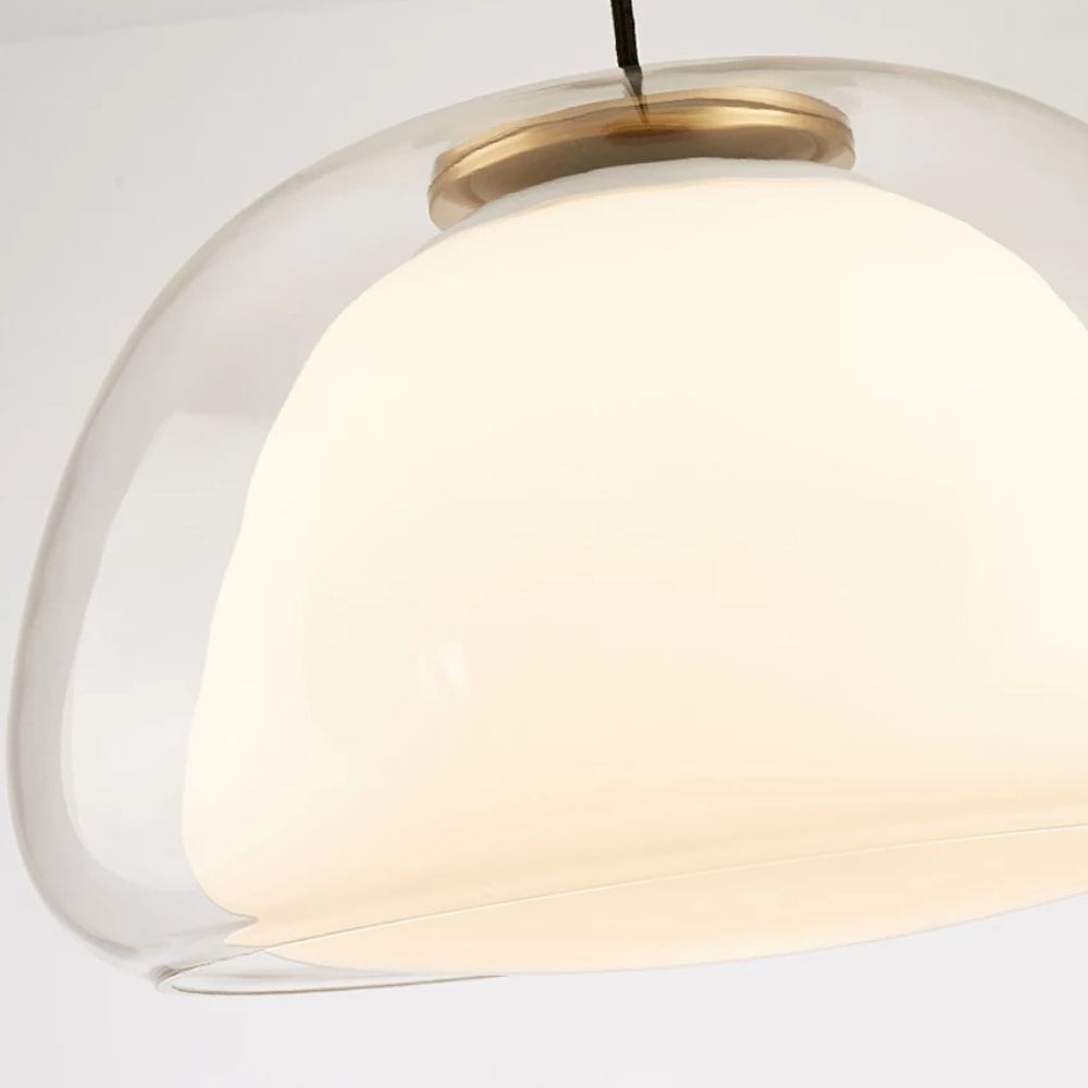 Modern glass pendant lamp