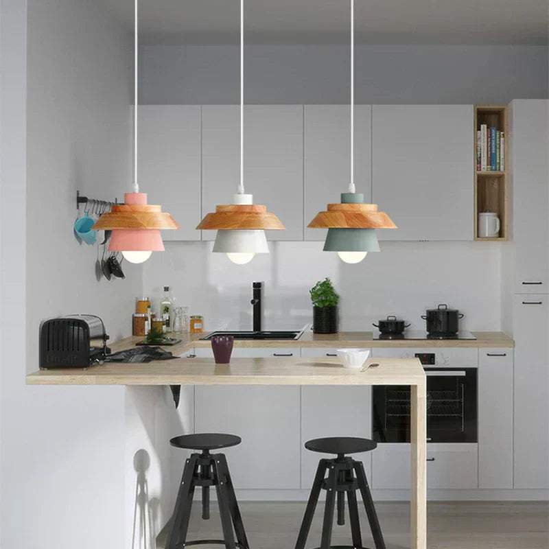 Aurene Pendant Light In Nordic Style For Living Rooms