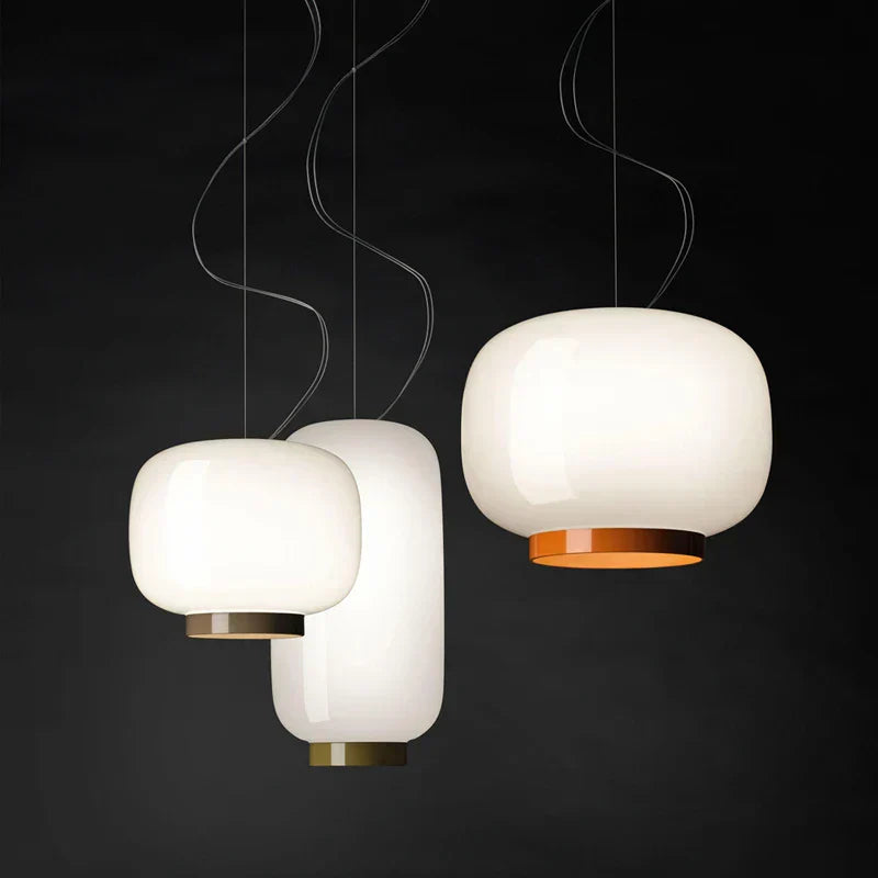 Luminara Glass Pendant Lights For Modern Interior Elegance